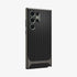ACS05626 - Galaxy S23 Ultra Case Neo Hybrid in black showing the back